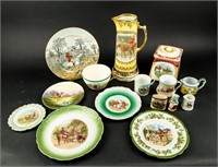 Lot of 15 Collectible Horse Themed China