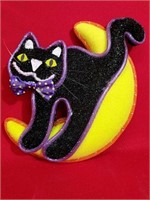 Avon Glowing Halloween Accent Cat