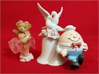 Three Avon Figurines