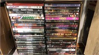 Box lot of 45+ DVDs