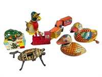 Tin Windups and Friction Toys