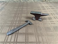 AM Scale Co Advertising Cast Iron Anvil & Cigar