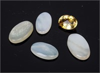 Jewelry Unmounted Citrine & Moonstones