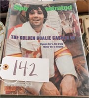 Stack Vintage Sports Illustrated Magazines