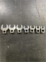 Snap-On Crows Foot Wrenches 3/4"-3/8"