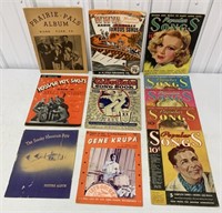 11 Song Books,Photos,Popular Songs from '30's