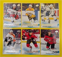 2019-20 UD Young Guns Rookie Cards - Lot of 6