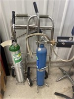 Walker, Oxygen Tanks And Carts