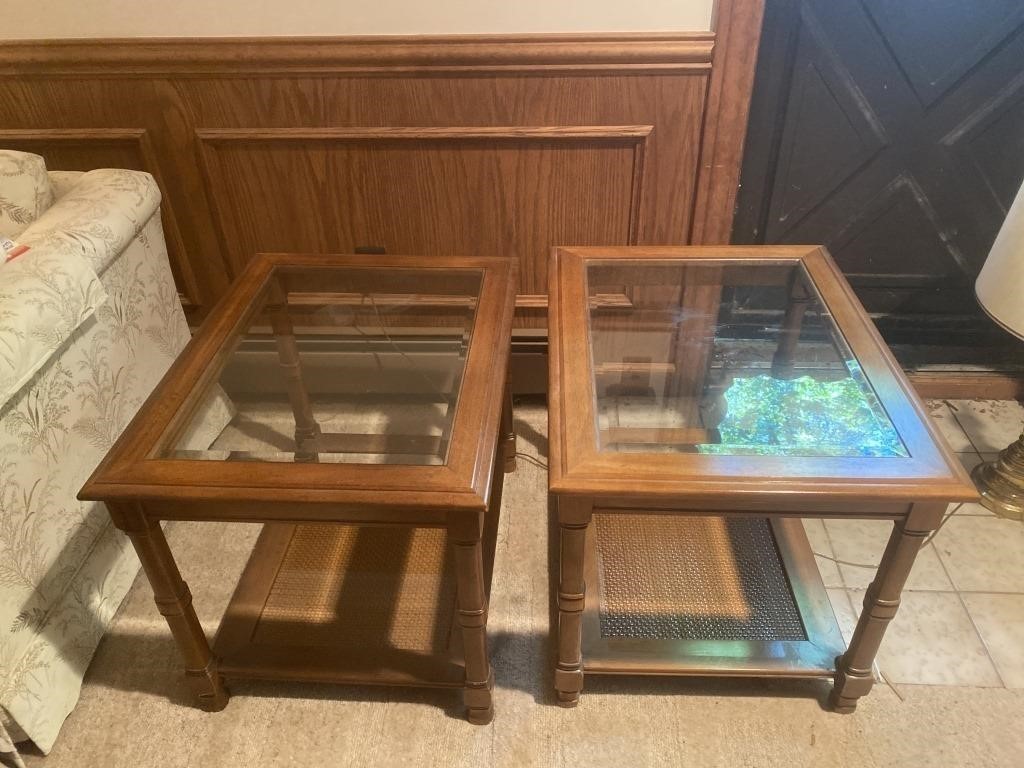 Pair Of Vintage Side Tables