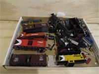 H.O Scale rail cars need tlc .