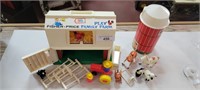 Vintage Fisher Price Farm, Silo and  Accessories