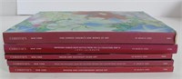 Collection of (5) Christie's NY Catalog Books