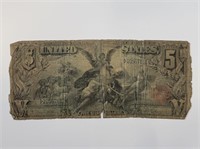 1896 $5 Silver Certificate FR-268