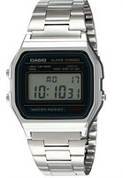 Casio Men's Digital Stainless Steel Bracelet Watch