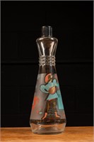 Mid Century Decanter - Man with Lute