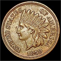 1859 Indian Head Cent CLOSELY UNCIRCULATED