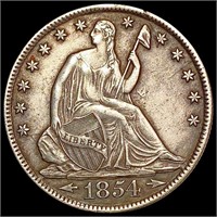 1854-O Seated Liberty Half Dollar CLOSELY