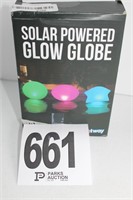 (2) Pk - Solar Powered Glow Globe (U245)