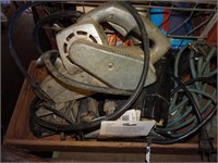 Lot of Tools in Box - Sander Power Cord