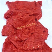 Red Sequin Drapery