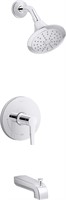 KOHLER K-TS97074-4G-CP Pitch Bath and Shower