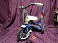 Vintage Midwest Willard Ohio blue tricycle