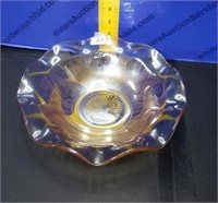 Vintage Carnival Glass Bowl