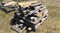 (2) Assorted lumber pc.