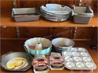 4 Pie Plates, 5 Loaf Pans , More