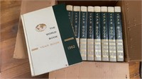 World book yearbooks, volumes1962 - 1970