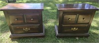 set of 2 end tables