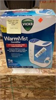 Vicks warm mist humidifier. Turns on   Not tested