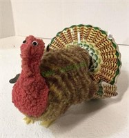 Vintage mechanical turkey toy - does not work -