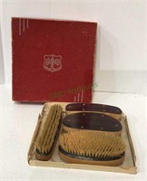 Vintage West Point brush set.   1733