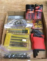 Assorted tools includes Allen wrenches,
