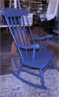 Wooden rocking chair, 17" wide seat - Cushion