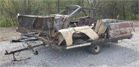 (AR) 1960's Ford Mustang Parts Car, on Trailer