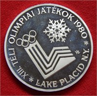 1980 Magyar 200 Florint Silver Comm. Olympics