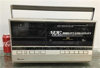 Mitsubishi portable VCR recorder - turns on