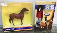 Bryer horse & Brenda - in boxes