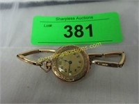 Fancy 1920 gold fill ladies wristwatch.