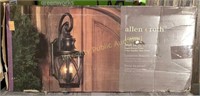 Allen + Roth Castine Wall Lantern Aged Bronze*