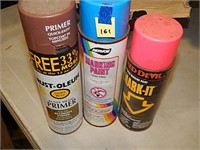 rustoleum & 2 Cans Marking Paint NO SHIPPING