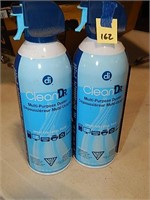 2 Cans Air Cleaner/ Compressed Air NO SHIPPING