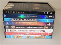 BUNDLE OF 8 DVDs