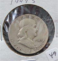 1949-S FRANKLIN HALF DOLLAR