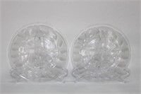 Pair of Lalique 'Gui' Plates,