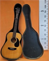 Beautiful acoustic guitar with case