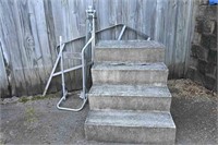 Composite Stairs (Damaged), Tripod, Dolly