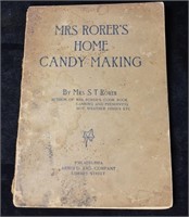 1889 Home Candy Making by Mrs. S. T. Rorer 1st Edi